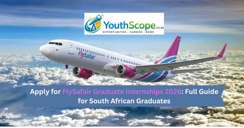 Apply for FlySafair Graduate Internships 2026: Full Guide for South African Graduates