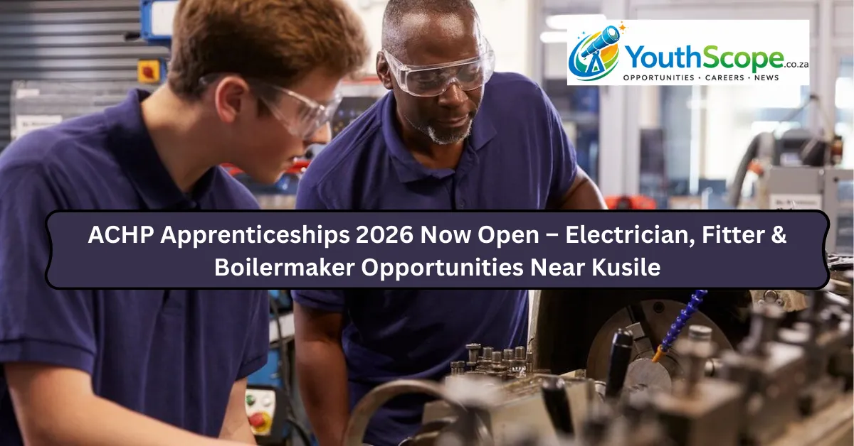 Read more about the article ACHP Apprenticeships 2026 Now Open – Electrician, Fitter & Boilermaker Opportunities Near Kusile