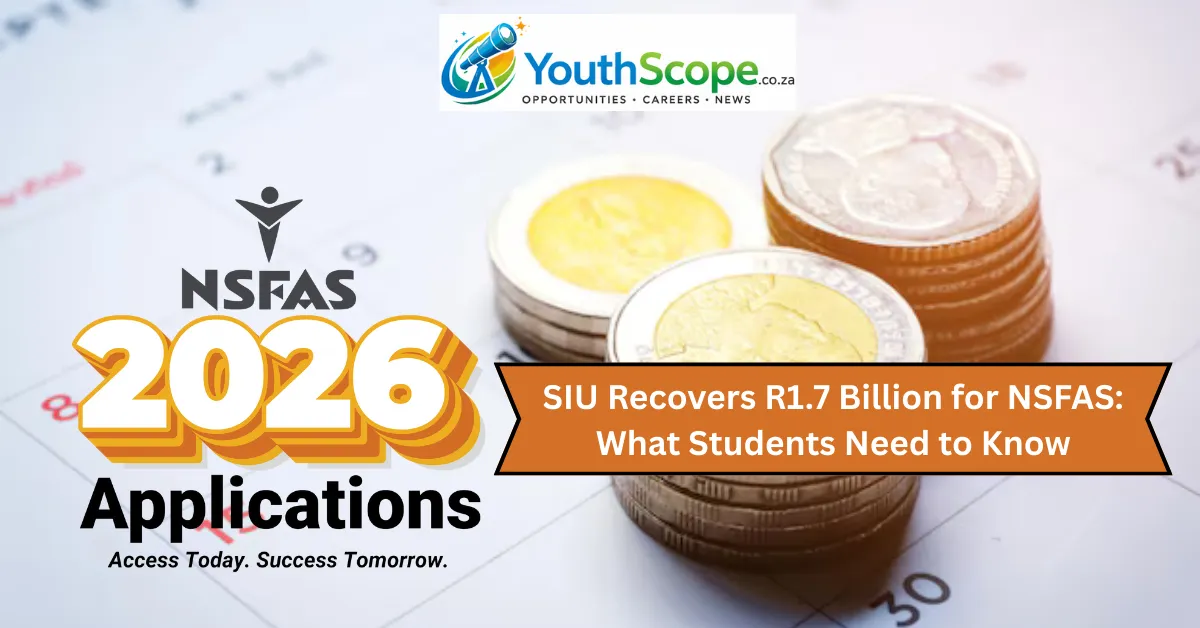 SIU Recovers R1.7 Billion for NSFAS: What Students Need to Know