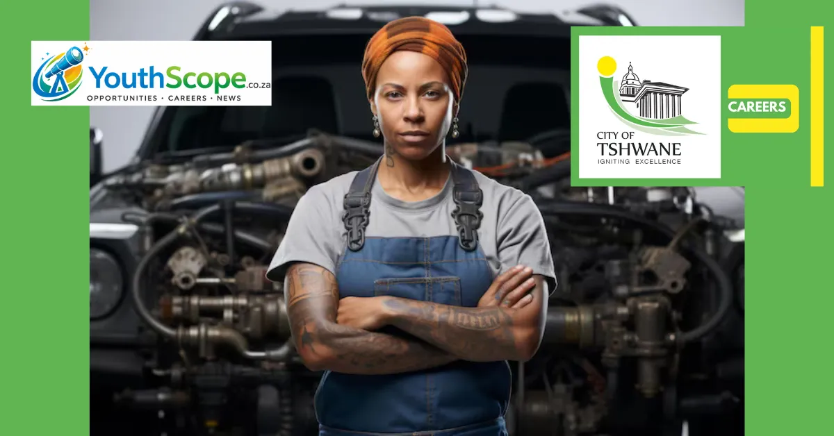 Read more about the article City of Tshwane Vehicle Mechanics Apprenticeship 2026 (30 Posts) – Full Application Guide