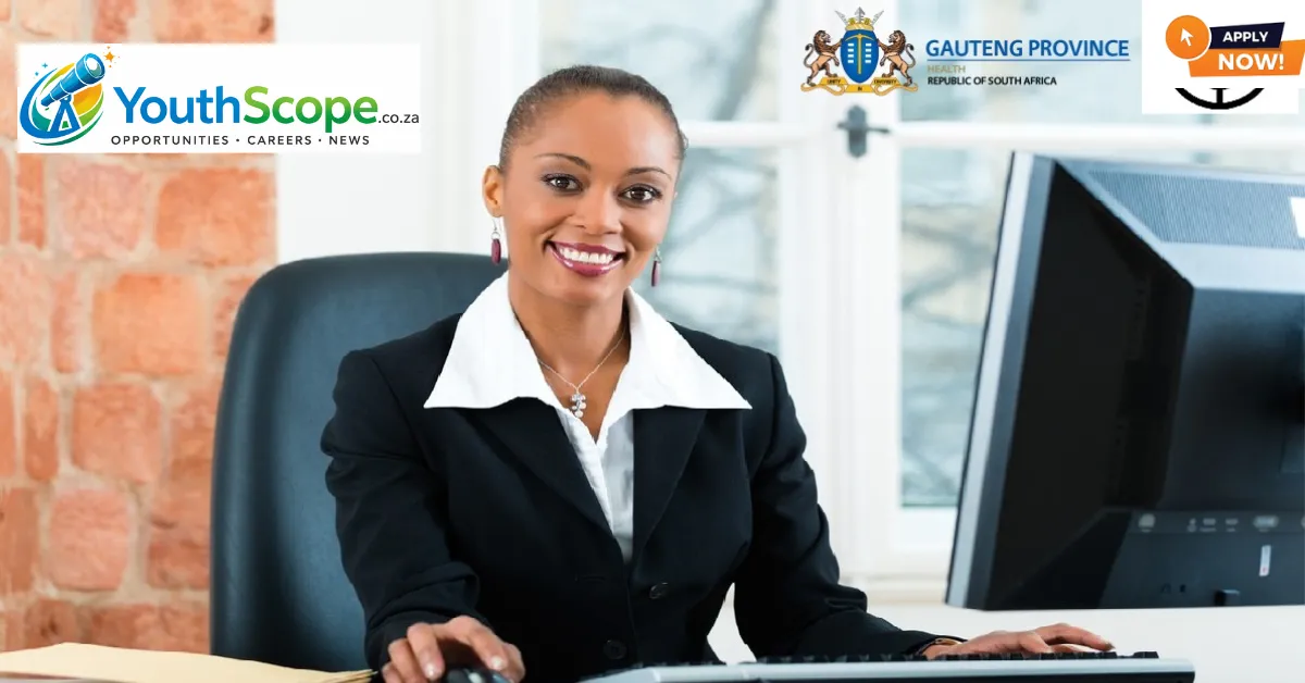 Administrative Officer Jobs 2026 | Department of Health Johannesburg (Applications Open)3 Permanent Posts