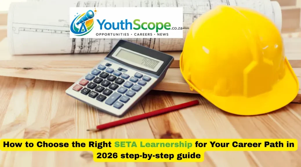 How to Choose the Right SETA Learnership for Your Career Path in 2026 step-by-step guide