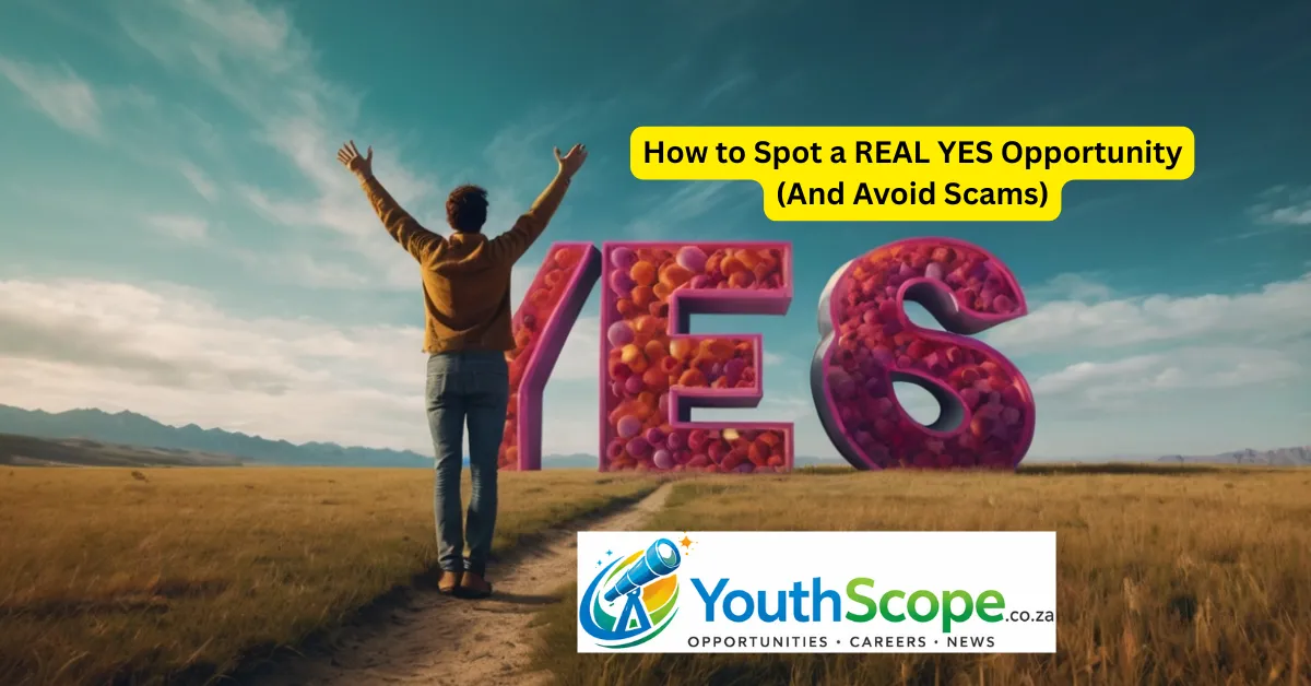 How to Spot a REAL YES Opportunity (And Avoid Scams)