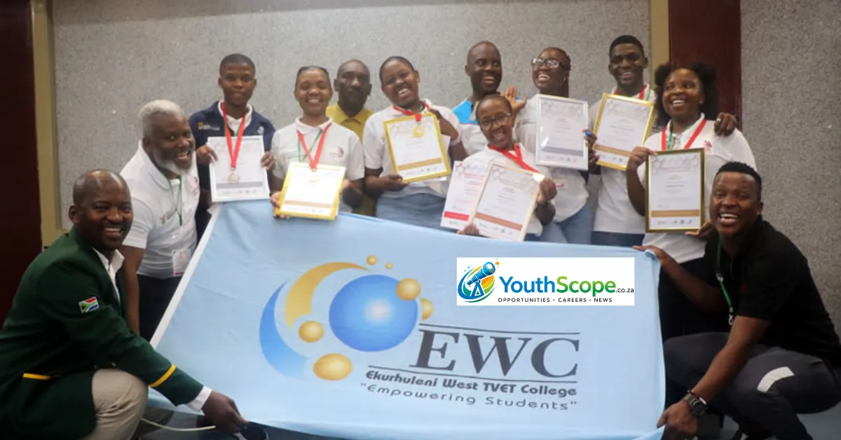 Ekurhuleni West TVET College: Employee Health and Wellness Internship 2026 Stipend: R7 860.50 per month