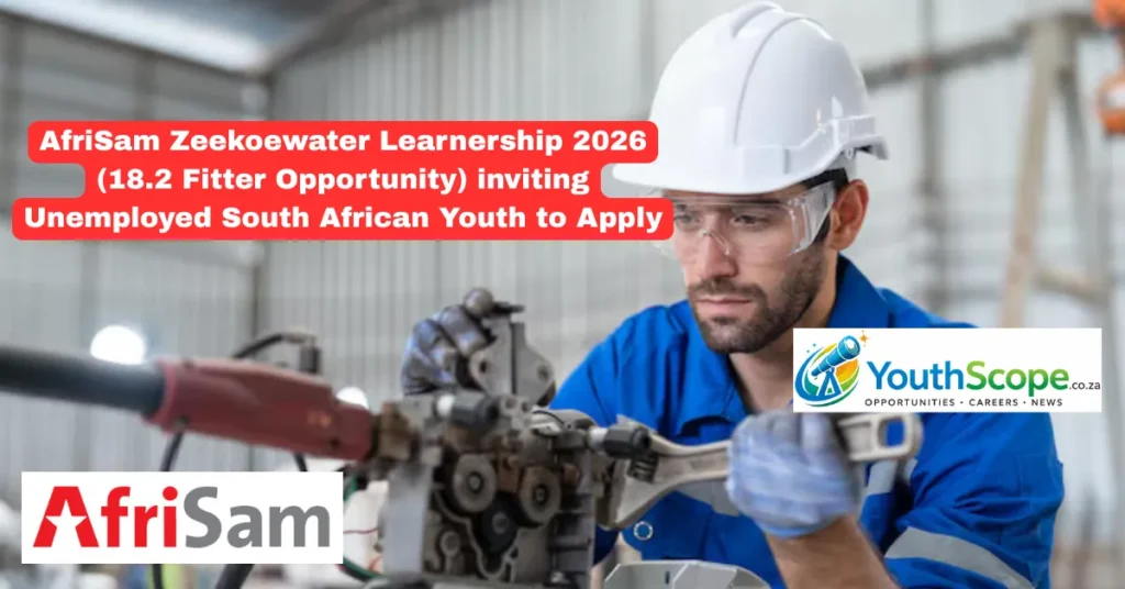 AfriSam Zeekoewater Learnership 2026 (18.2 Fitter Opportunity) inviting unemployed South African youth to apply