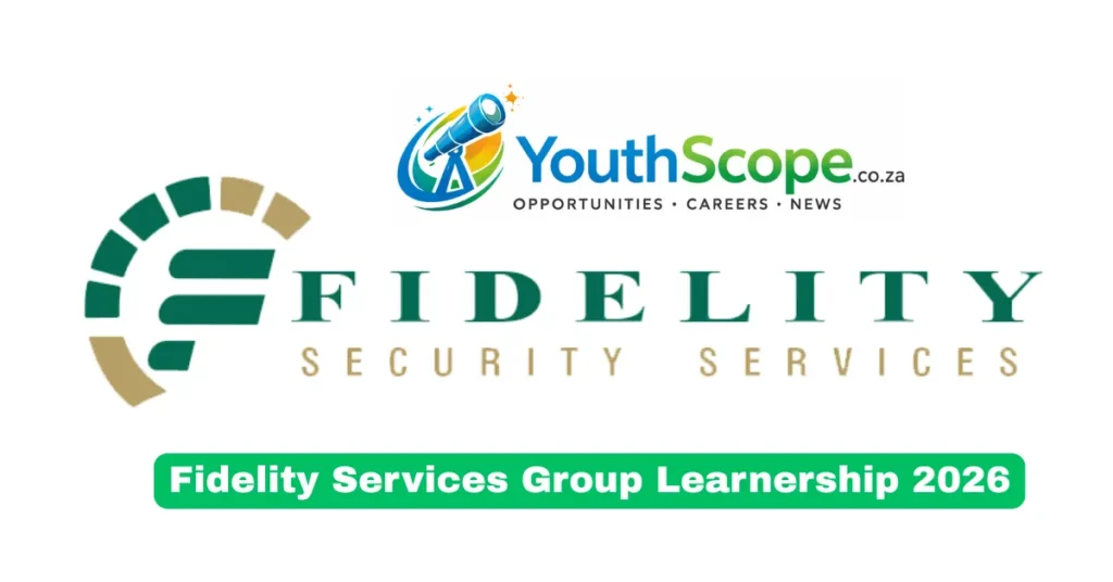 Fidelity Services Group Learnership 2026