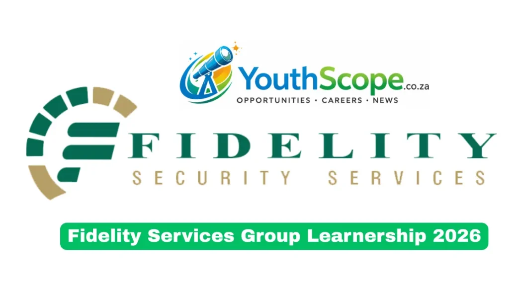 Fidelity Services Group Learnership 2026