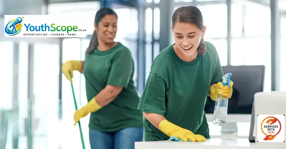 Services SETA & Edge Training: Hygiene and Cleaning NQF 1 Learnership – September 2026 Intake SA Youth Guide