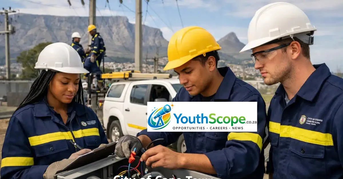 City of Cape Town Energy Apprenticeship 2026 (R139,554 per annum)