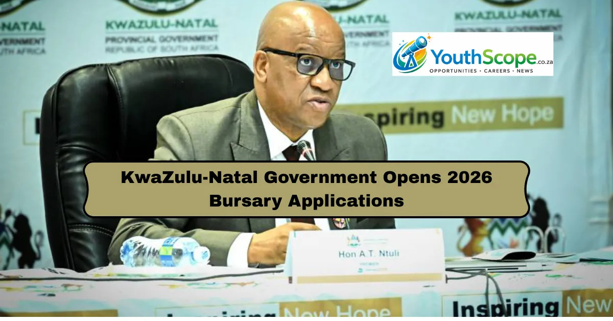 KwaZulu-Natal Government Opens 2026 Bursary Applications