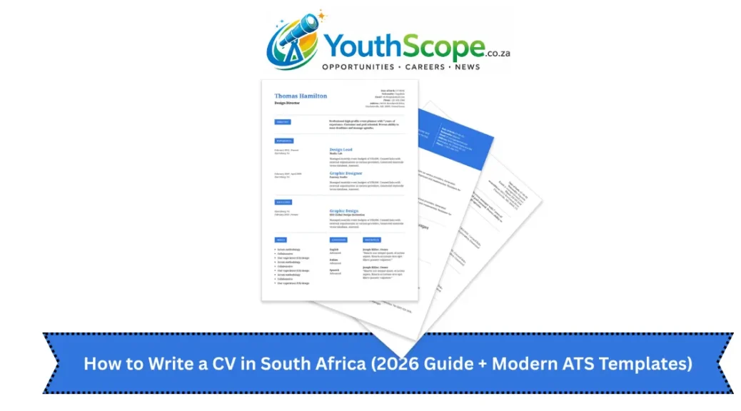 How to Write a CV in South Africa (2026 Guide + Modern ATS Templates)