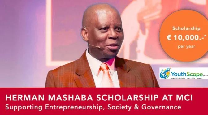 MCI–Herman Mashaba Scholarship 2026 (Study in Austria)