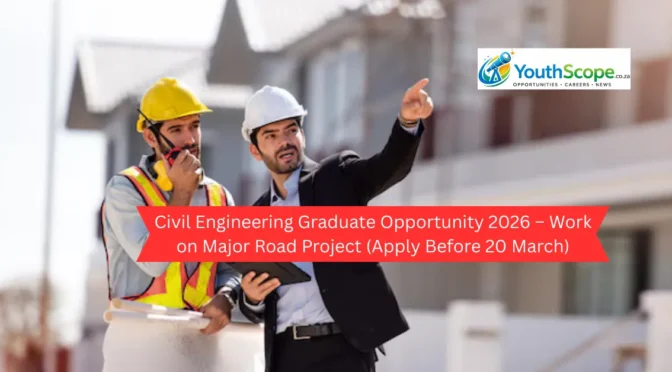 Civil Engineering Graduate Opportunity 2026 – Work on Major Road Project (Apply Before 20 March)
