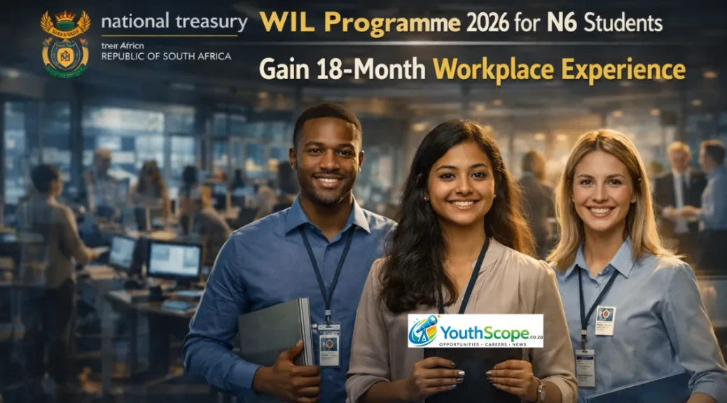 National Treasury WIL Programme 2026/2027 (18-Month Paid Experience for TVET N6 Students)