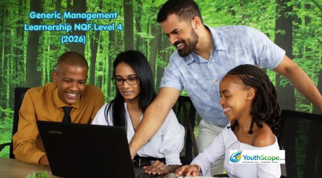 Generic Management Learnership NQF Level 4 (2026)