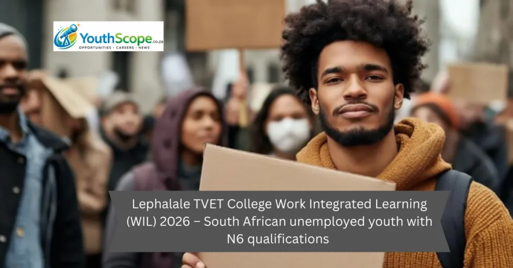 Lephalale TVET College Work Integrated Learning (WIL) 2026 – South African unemployed youth with N6 qualifications 