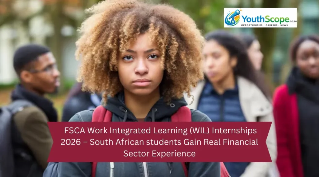 FSCA Work Integrated Learning (WIL) Internships 2026 – South African students Gain Real Financial Sector Experience