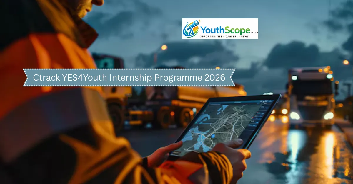 Read more about the article Ctrack YES4Youth Internship Programme 2026 –Unemployed South African youth aged 18–29  Apply Now!