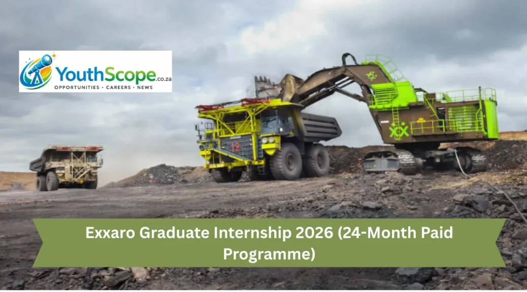 Exxaro Graduate Internship 2026 (24-Month Paid Programme)