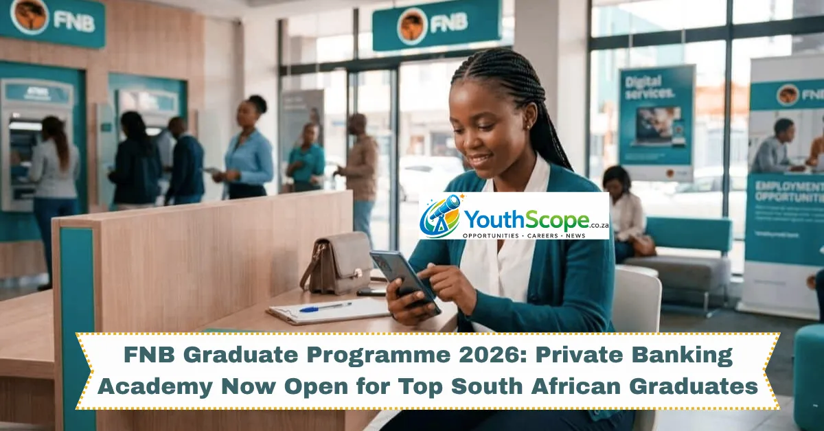 Read more about the article FNB Graduate Programme 2026: Private Banking Academy Now Open for Top South African Graduates