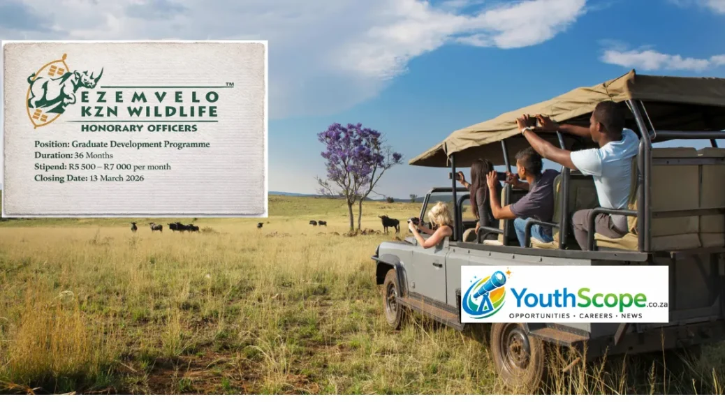 Ezemvelo KZN Wildlife Graduate Development Programme 2026