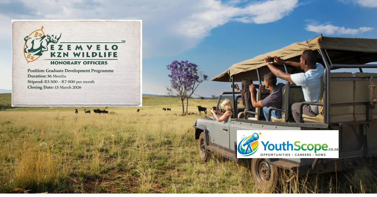Ezemvelo KZN Wildlife Graduate Development Programme 2026