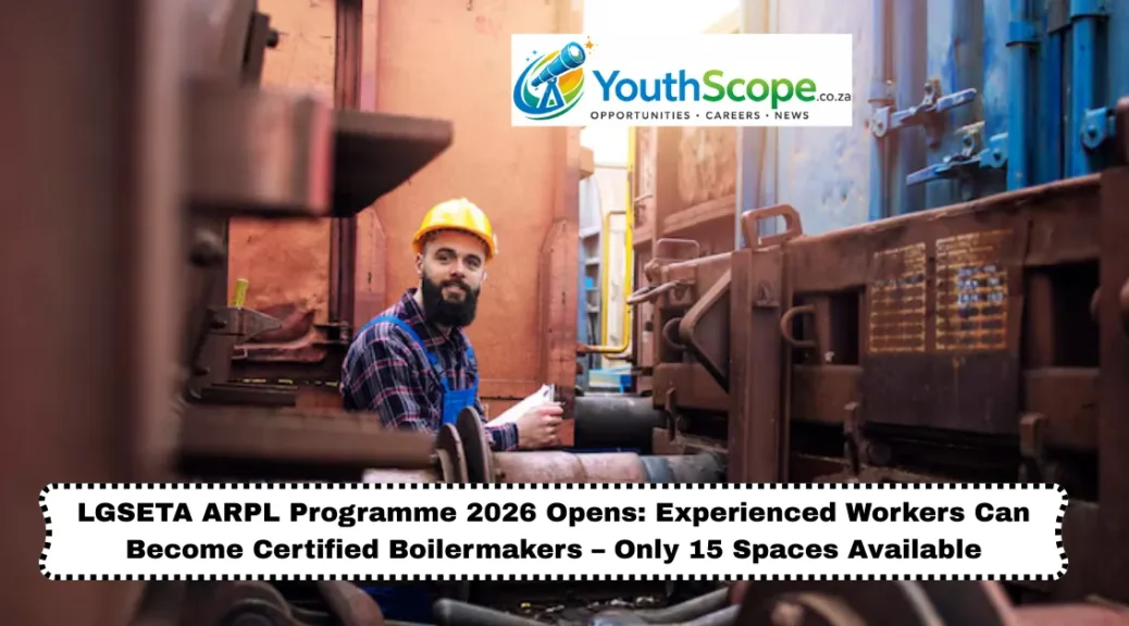 LGSETA ARPL Programme 2026 Opens: Experienced Workers Can Become Certified Boilermakers – Only 15 Spaces Available