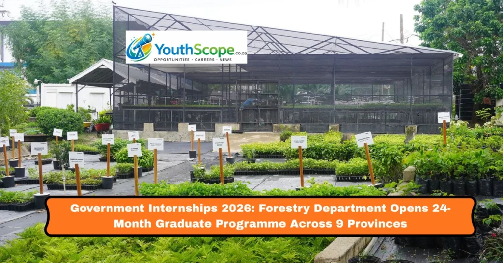 Government Internships 2026: Forestry Department Opens 24-Month Graduate Programme Across 9 Provinces