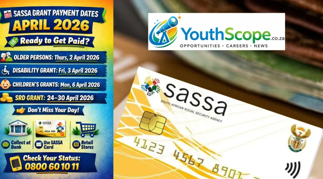 SASSA Grant Payment Dates April 2026