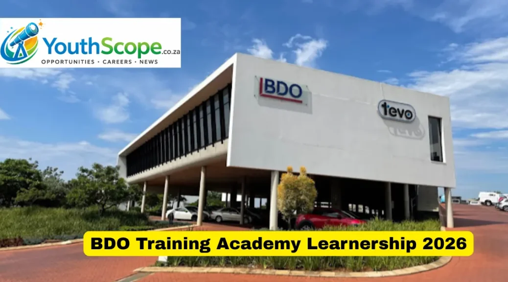 BDO Training Academy Learnership 2026