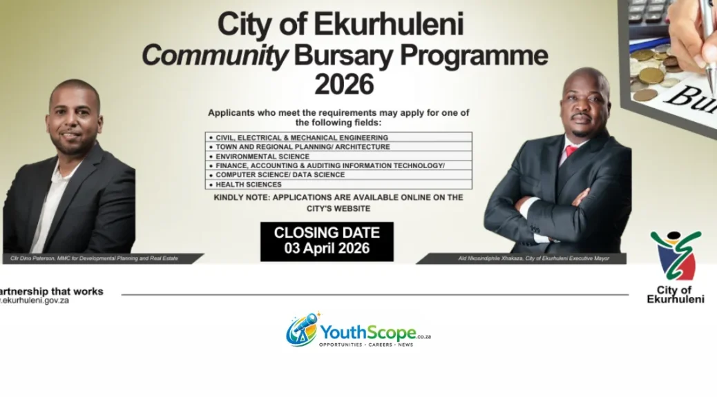 City of Ekurhuleni Bursary 2026