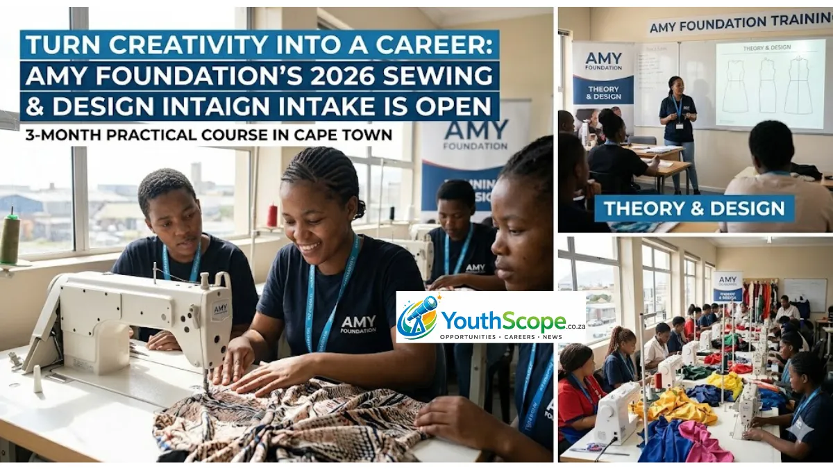 Turn Creativity into a Career: Amy Foundation’s 2026 Sewing & Design Intake is Open