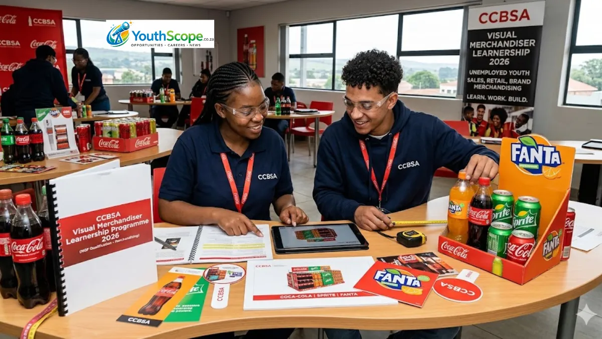 Coca-Cola Visual Merchandiser Learnership Programme 2026 Opens Nationwide Opportunities for Unemployed Youth