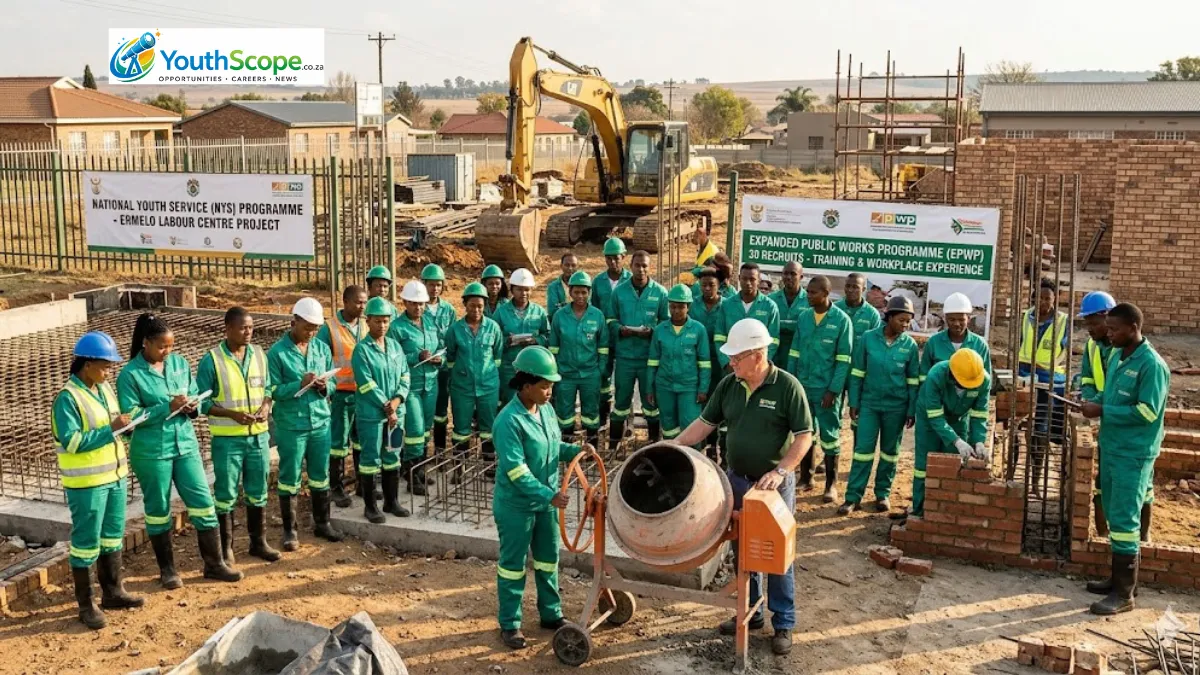 NYS Ermelo Programme 2026 Opens 30 Paid Construction Training Opportunities for Youth