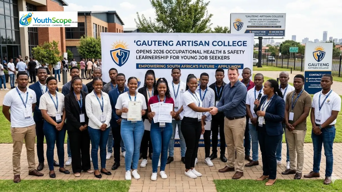 You are currently viewing Gauteng Artisan College Opens 2026 Occupational Health & Safety Learnership for Young Job Seekers