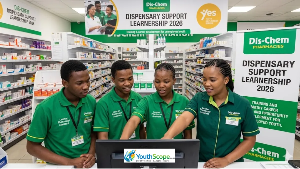 You are currently viewing Dis-Chem Opens Multiple Dispensary Support Learnerships 2026 Across South Africa
