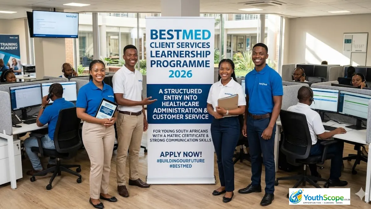Bestmed Client Services Learnership Programme 2026 (YES Initiative) – Apply Now