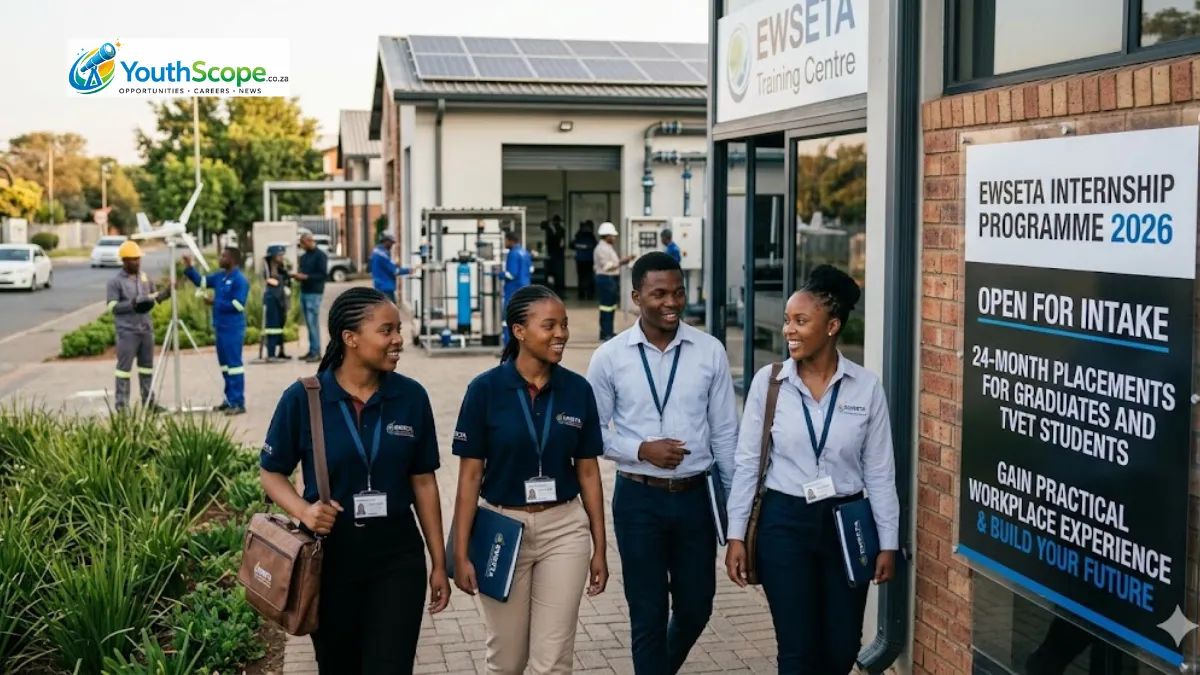 EWSETA Internship Programme 2026: Apply for 24-Month Graduate and TVET Placements