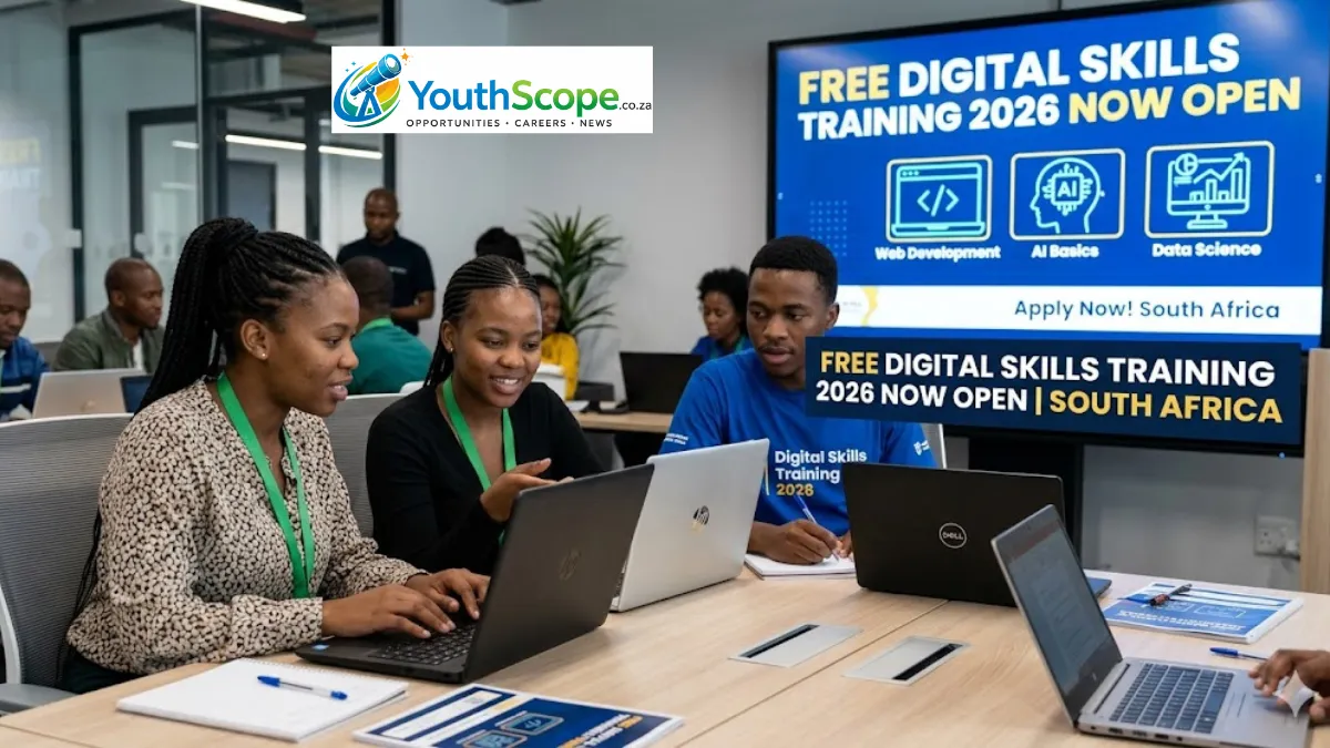 Free Digital Skills Training 2026 Now Open in South Africa
