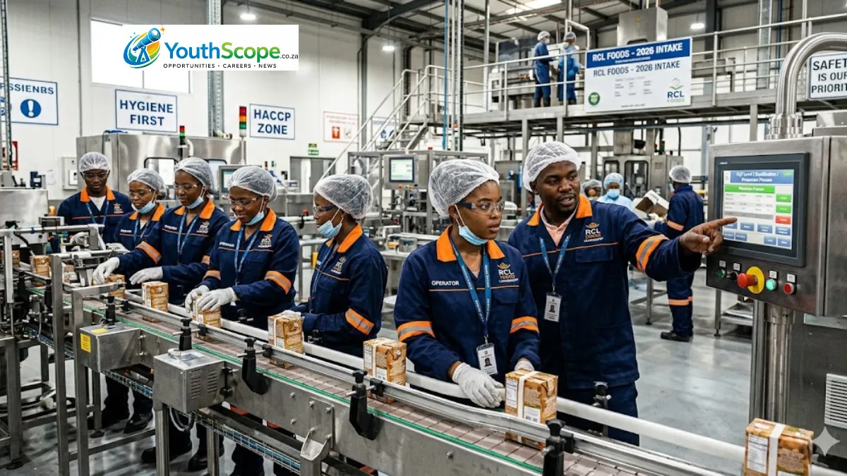 RCL Production Operator Learnership 2026 Opens Doors for Matriculants in Manufacturing