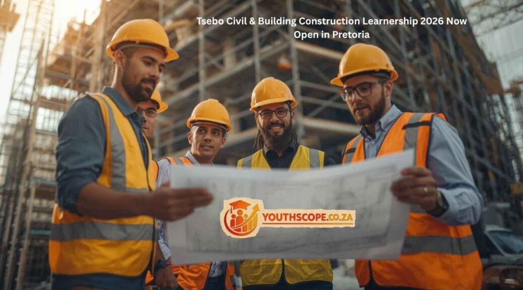 Tsebo Civil & Building Construction Learnership 2026 Now Open in Pretoria
