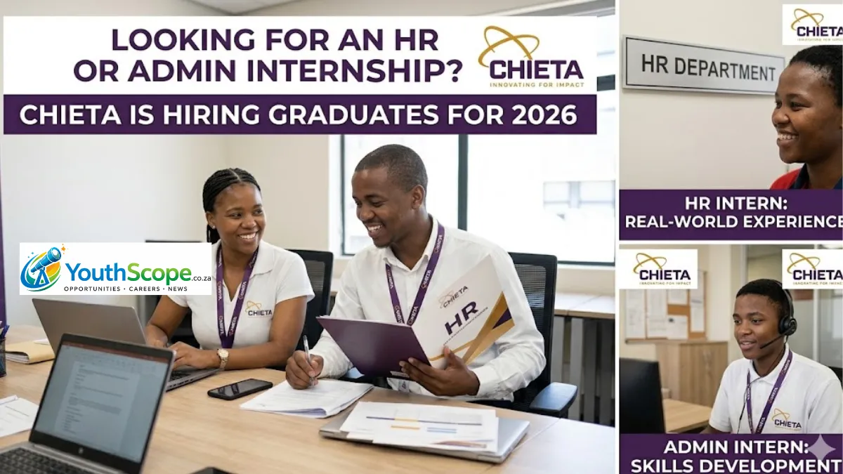 Looking for an HR or Admin Internship? CHIETA is Hiring Graduates for 2026