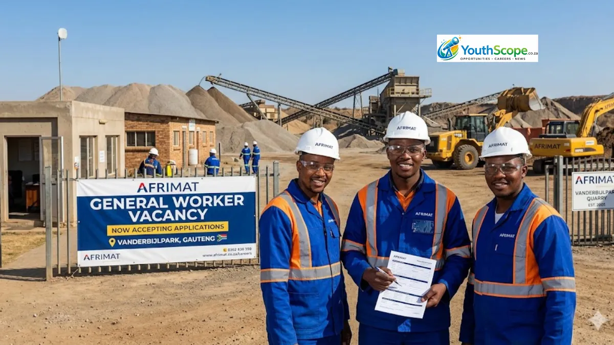 Afrimat General Worker Vacancy is now accepting applications in Vanderbijlpark, Gauteng