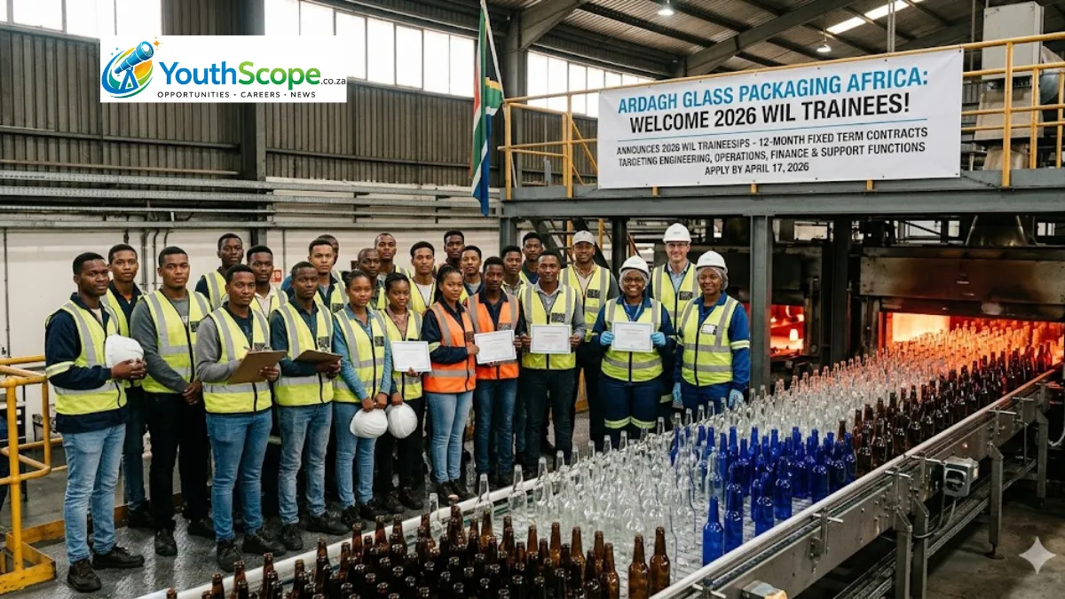 Ardagh Glass Packaging Announces 2026 WIL Traineeships Apply by April 17 for 12 months