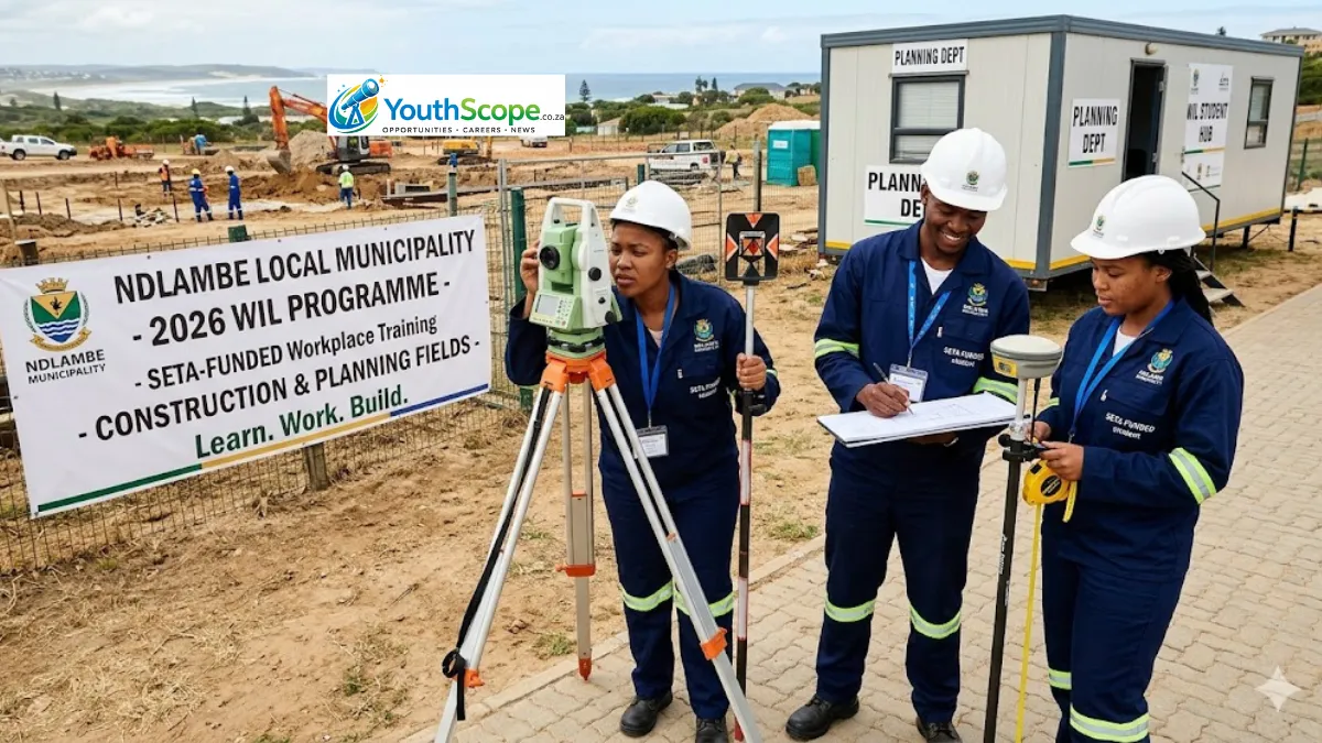 Ndlambe Municipality WIL Programme 2026 Opens 18-Month Training Opportunity for SETA-Funded Students