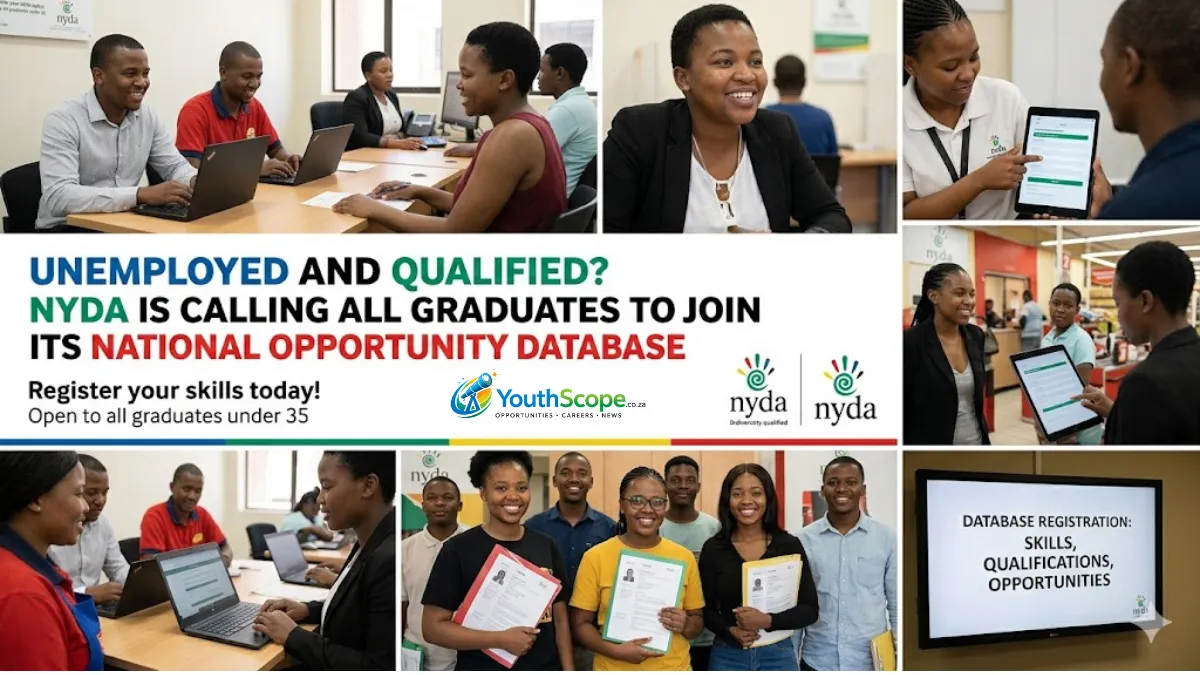 Unemployed and Qualified? NYDA is Calling All Graduates to Join Its National Opportunity Database