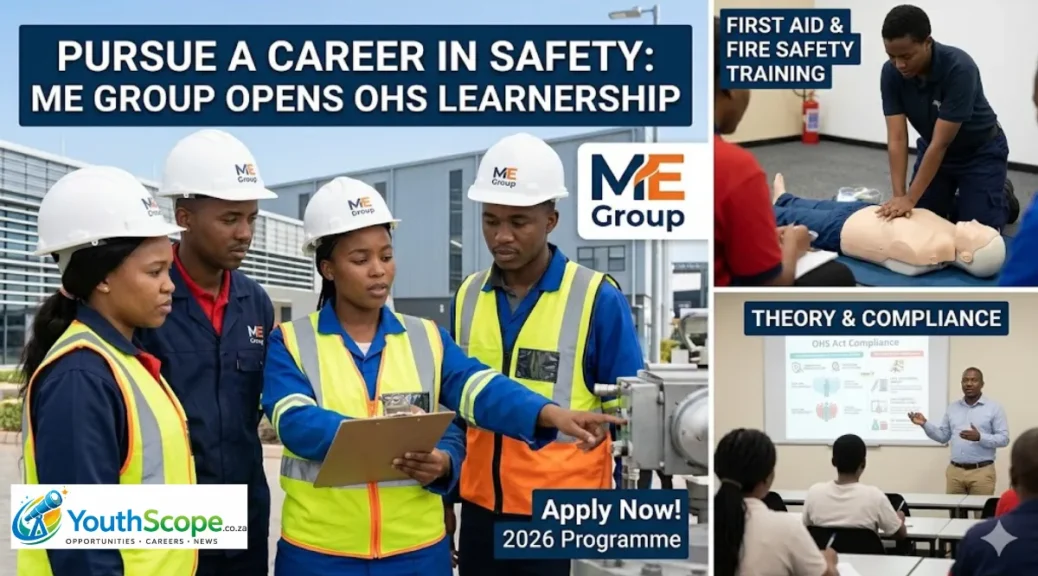Pursue a Career in Safety: ME Group Opens OHS Learnership Across Four Provinces
