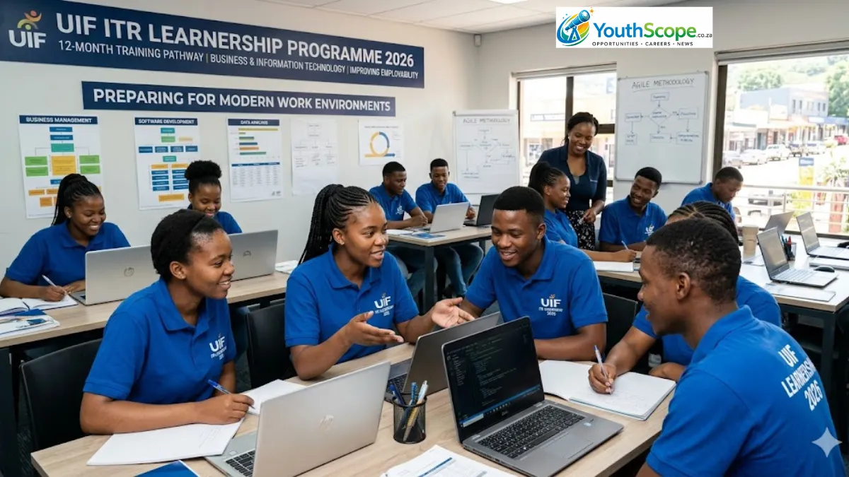 UIF ITR Learnership Programme 2026: Apply for a 12-Month Paid Business and IT Opportunity