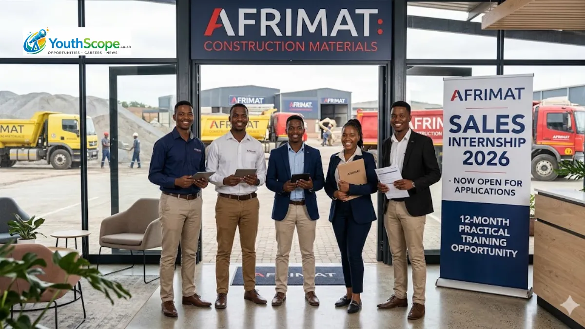 Afrimat Sales Internship 2026 is now open for applications and offers a 12-month practical training opportunity