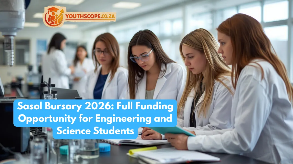 Sasol Bursary 2026: Full Funding Opportunity for Engineering and Science Students